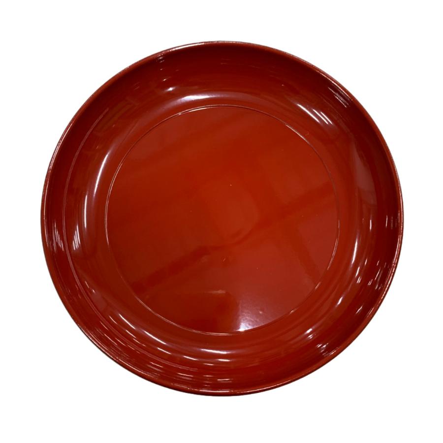 高月 4.5寸 朱 高坏 お供え 仏具 仏壇 （ 日本製 お盆用品 お彼岸 仏壇