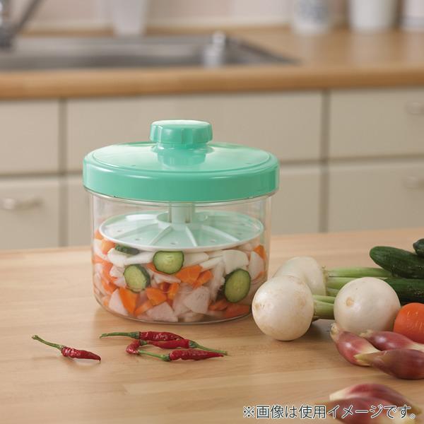 漬物容器 1 6l 丸型 即席つけもの器 マミー 重石不要 漬け物容器 つけもの容器 野菜漬け 浅漬け 浅漬 容器 自家製漬物 漬物樽 プラスチック 漬け物ポット インテリアパレットヤフー店 通販 Yahoo ショッピング