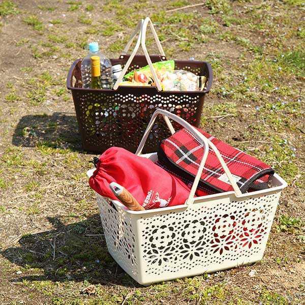 バスケット 収納 ショッピングバスケット 買い物かご レジカゴ