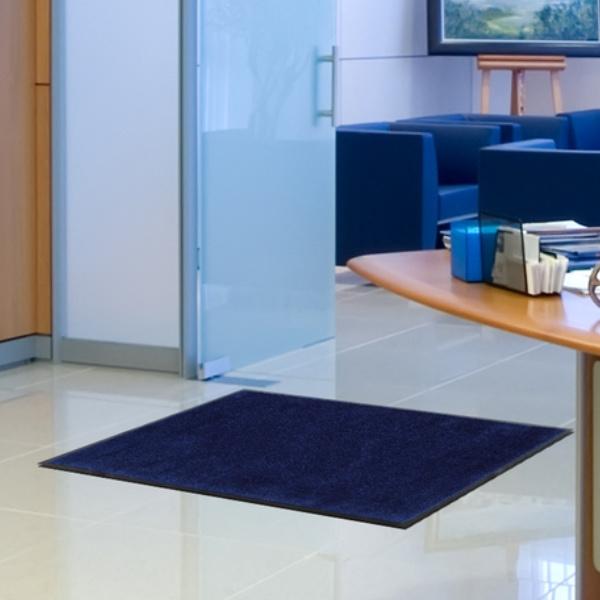 屋内 屋外 業務用 120×150cm スタンダードマットECO 寒色系 オフィス サイズオーダー （ 屋内用 屋外用 除塵 洗える 【エントラップマット】 滑り止め ）