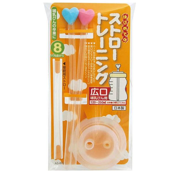 ベビーグッズ ストロートレーニング 広口哺乳びん用 8ヶ月頃から 2本セット 日本製 ベビー用品 離乳食 ストロー練習 インテリアパレットヤフー店 通販 Yahoo ショッピング