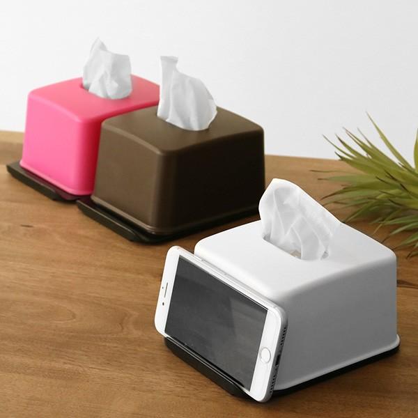 ティッシュケース ティッシュボックス ハーフティッシュボックス スマホスタンド 同色2個セット ティッシュカバー ハーフティッシュ 収納 set インテリアパレットヤフー店 通販 Yahoo ショッピング