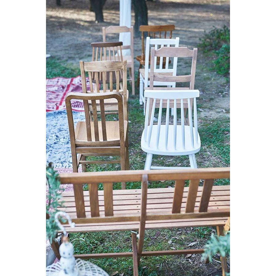 東谷 ダイニングチェア 同色2脚セット 座面高43cm 天然木 木製 椅子