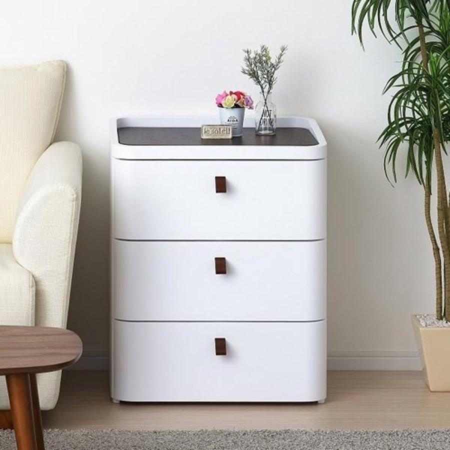 SANKA（サンカ） チェスト タンス リバーシブル 木製天板 アース