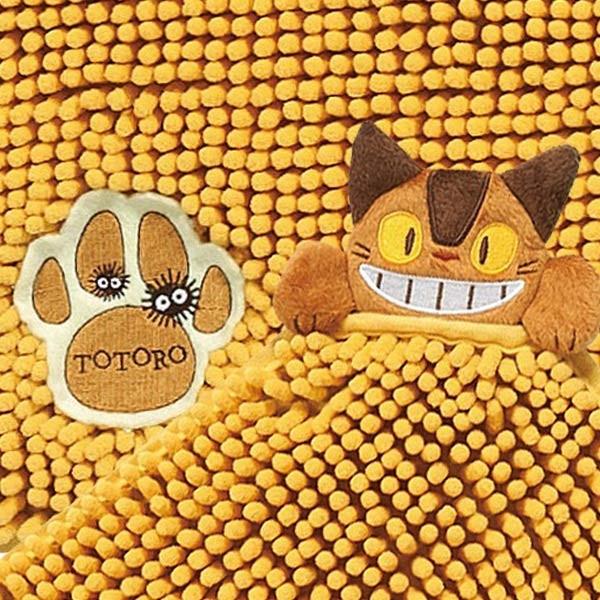 バスマット にこにこネコバス となりのトトロ フリーマット キャラクター トトロ バス用品 インテリアパレットヤフー店 通販 Yahoo ショッピング