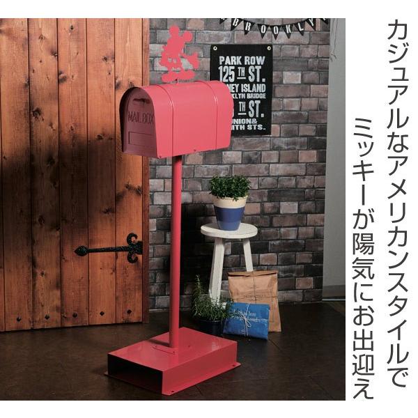 Disney（ディズニー） 郵便ポスト アメリカンスタンドポスト ミッキー