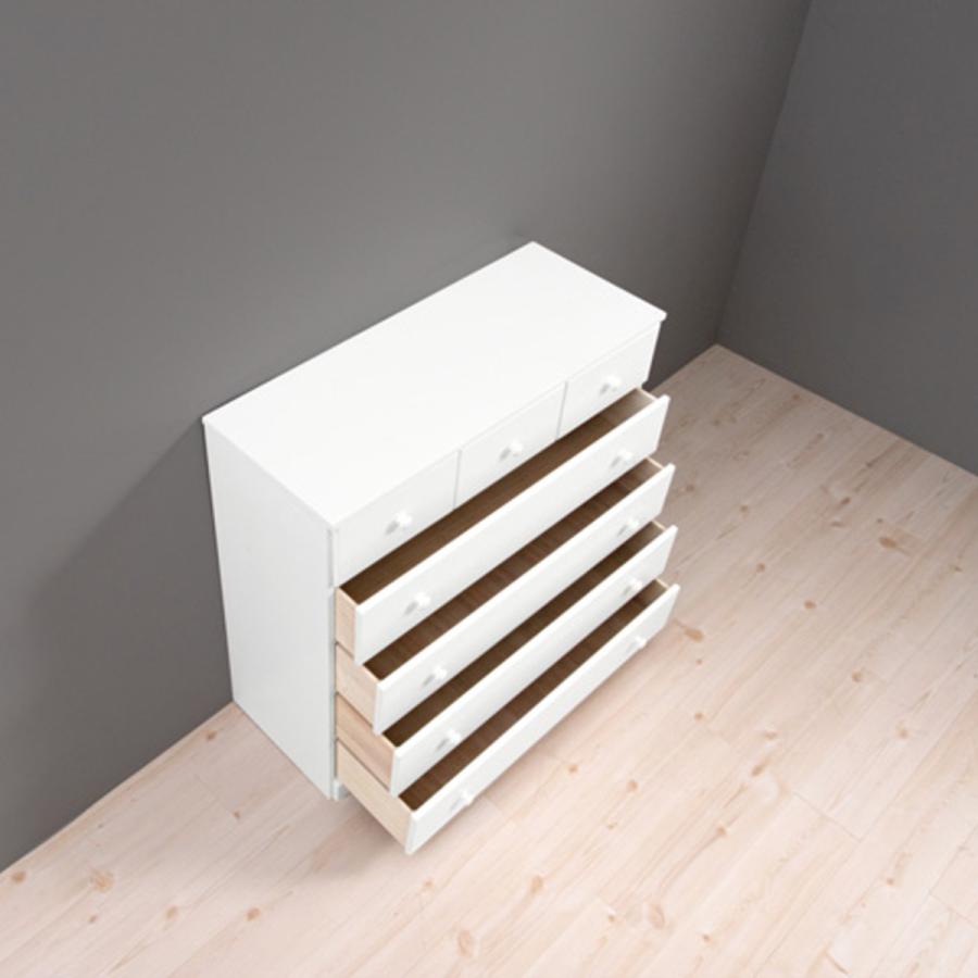 チェスト 5段 洋タンス 桐製 シンプルチェスト 幅87cm （ 衣類収納