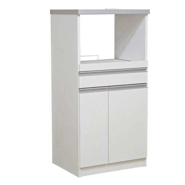 レンジ台 家電ラック 米びつ付 パートナー1 ハイグロス仕様 幅60cm キッチンラック キッチンボード キッチン収納 日本製 完成品 インテリアパレットヤフー店 通販 Yahoo ショッピング