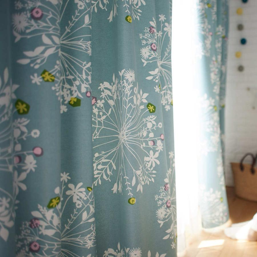 スミノエ カーテン 遮光カーテン KUKKA クッカ 100x178cm （ ドレープ