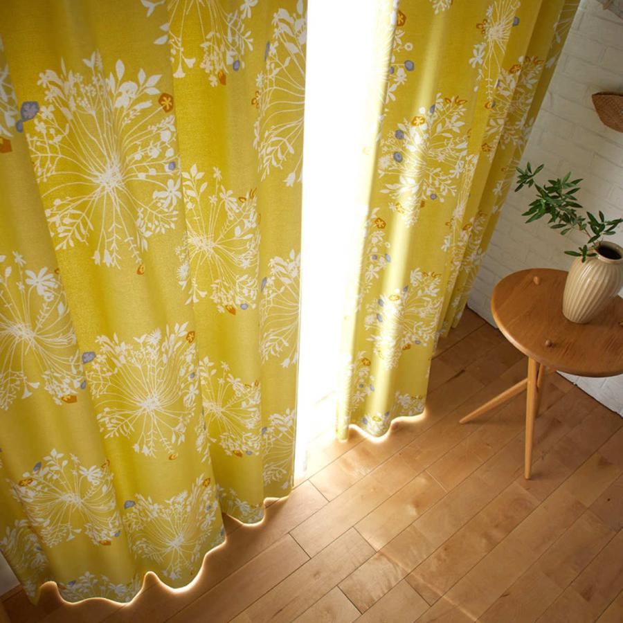 スミノエ カーテン 遮光カーテン KUKKA クッカ 100x178cm （ ドレープ