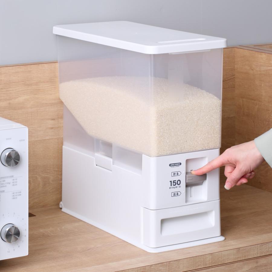 アスベル（ASVEL） 米びつ 計量米びつ 10kg用 12kg （ 1合計量 10kg