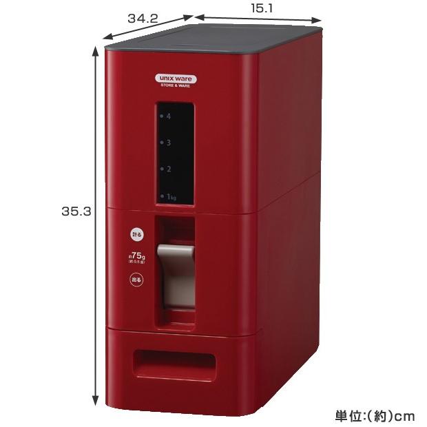 米びつ S計量米びつ 6kg型 0.5合計量 プラスチック製 ( ライスストッカー 米櫃 5kg ライスボックス おすすめ ) :263202:インテリアパレットヤフー店 - 通販 - Yahoo!ショッピング 米びつ S計量米びつ 6kg型 0.5合計量 プラスチック製 ( ライスストッカー 米櫃 5kg ライスボックス おすすめ ) :263202:インテリアパレットヤフー店 - 通販 - Yahoo!ショッピング