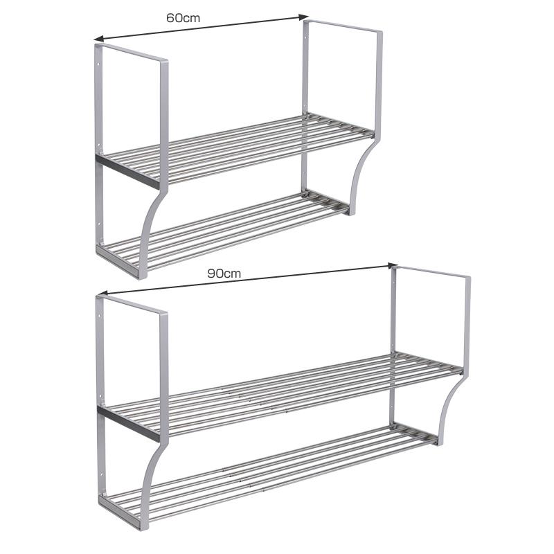 多用途　ステンレス食器棚　吊り下げ棚 多用途 ステンレス食器棚 吊り下げ棚 吊り下げ ラック キッチン