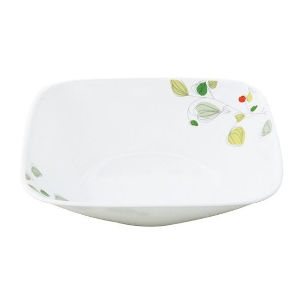 パール金属 ボウル 23cm コレール CORELLE スクエア 白 食器 皿 角皿