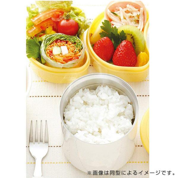 弁当箱 保温 560ml 保温弁当箱 超軽量 ねこっと フォーク バッグ付き （ ランチボックス お弁当箱 レンジ対応 保温ジャー 女子 ネコ ねこ ）｜interior-palette｜05