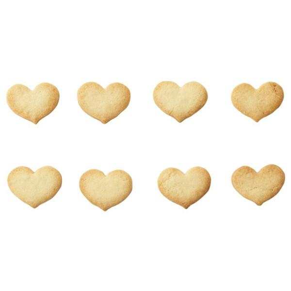クッキー型 抜き型 一度にたくさん作れる ハート型 8個取 （ クッキー