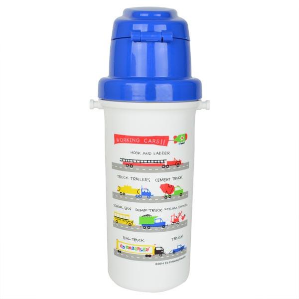 子供用水筒　日本製　エドエンバリー　ワーキングカーズ　直飲み　プラワンタッチボトル　600ml　プラスチック製 （ 軽量 直飲み プラスチック製 ）｜interior-palette｜02