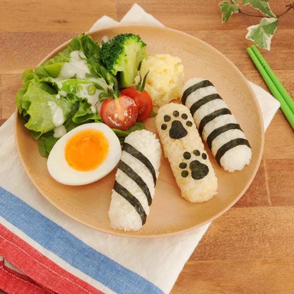 おにぎり押し型 レッサーパンダ おにぎり抜き型 キャラ弁 （ おにぎり