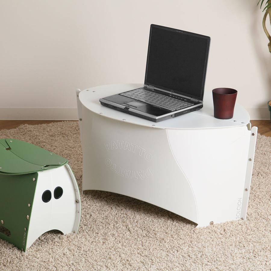 アウトドア テーブル 折りたたみ 軽量 パタット PATATTO TABLE コンパクト （ レジャーテーブル 簡易テーブル ピクニックテーブル ミニテーブル 携帯 持ち運び 机 ローテーブル バーベキュー キャンプ 運動会 行楽 ） イケックス工業 アウトドア テーブル 折りたたみ 軽量 パタット