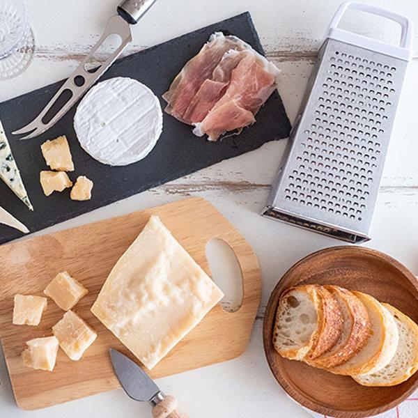 MADE IN ITALY　チーズグレーター　インテリア おろし器 チーズ用 チーズロワイヤル エッチング4面チーズグレーター