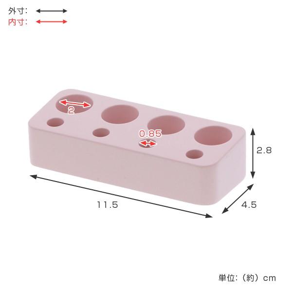 歯ブラシホルダー　歯ブラシ＆歯間ブラシスタンド　ミスト （ 歯ブラシ立て 歯ブラシホルダー 歯ブラシ立て 歯ブラシスタンド ）｜interior-palette｜04