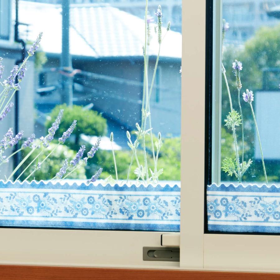 結露吸水テープ ブルーフラワー 結露テープ 結露防止テープ 水滴 窓 窓ガラス 節電 Eco エコ 暖房 インテリアパレットヤフー店 通販 Yahoo ショッピング