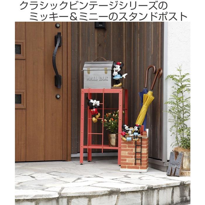 郵便ポスト スタンドポスト ミッキー＆ミニー （ 郵便受け メール