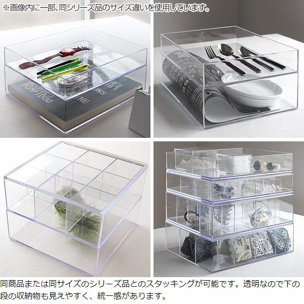 クリアケース トレー 小物ケース 透明 収納 デスコシリーズ 約 幅32 奥行24 高さ6cm 小物収納 小物入れ 小物ケース インテリアパレットヤフー店 通販 Yahoo ショッピング