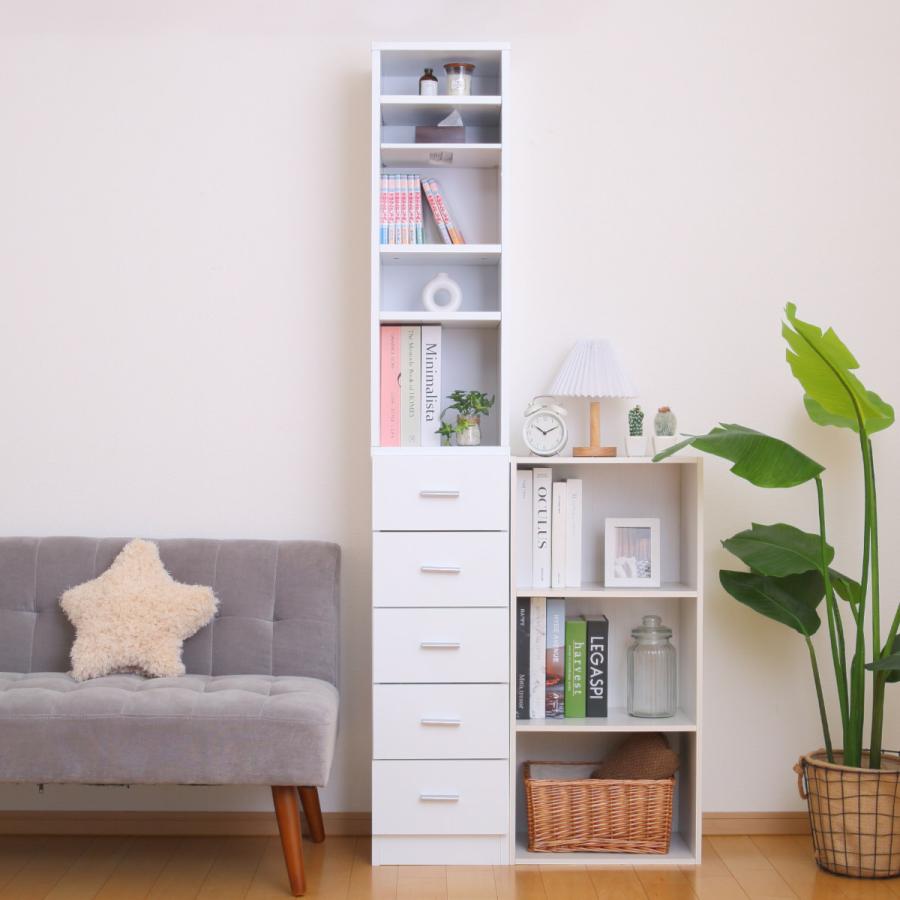 クロシオ スリムラック 幅30cm 収納ラック 棚 すき間収納 ストッカー