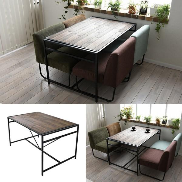 ダイニングテーブル ロータイプ 天然木 GRANT 幅120cm （ ダイニング テーブル 机 ダイニング用 低め オイル仕上げ ） | ブランド登録なし | 04