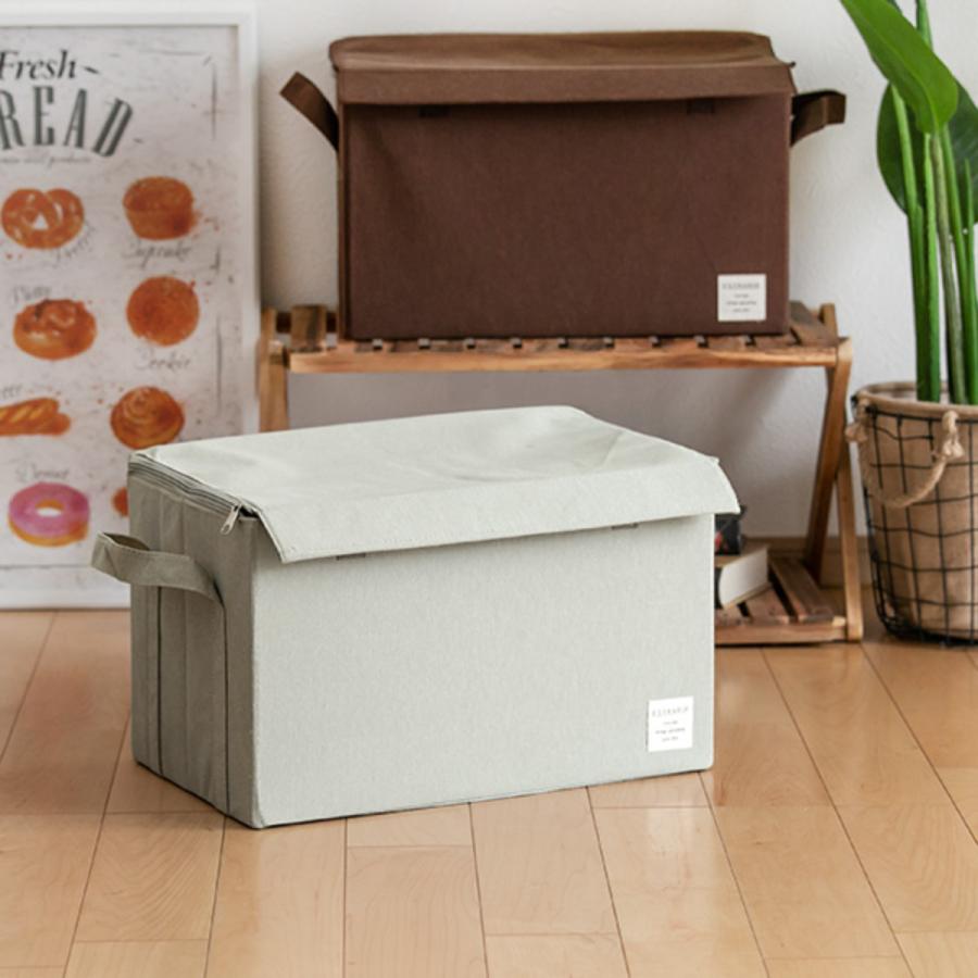 洋服box 東洋ケース（TOYOCASE） 収納ボックス ストレリアナチュレ L 幅43×奥行