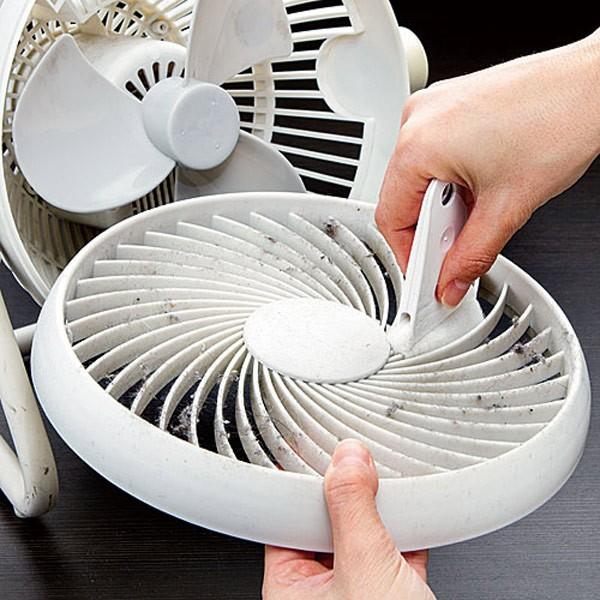 ブラシ まめいた 扇風機 サーキュレーター クリーナー 扇風機 