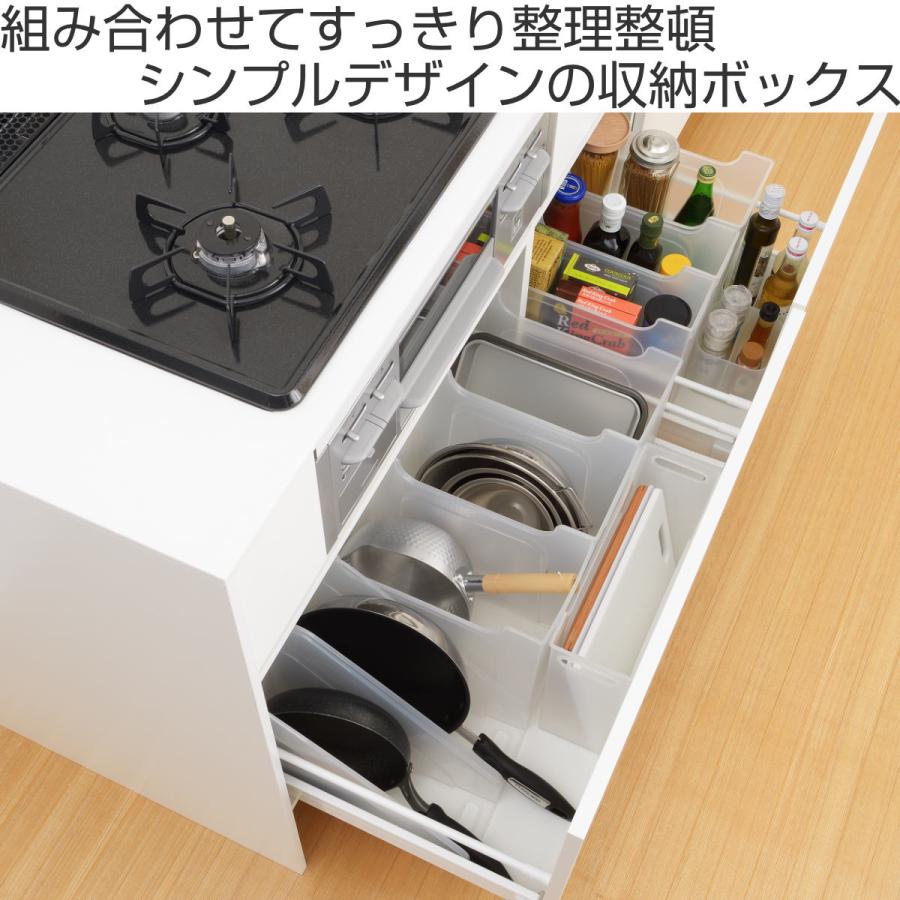 SANKA 収納ケース 約 幅32.9×奥行32.9×高さ26.3cm ナチュラ ソート