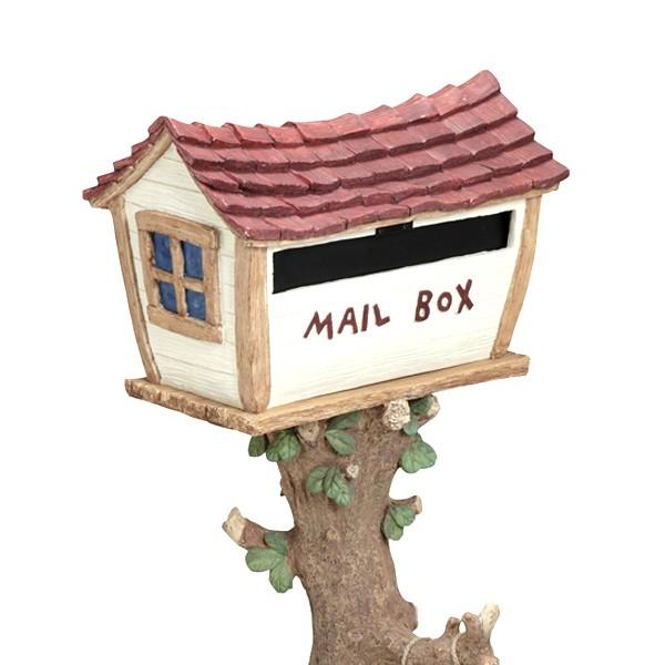 Disney（ディズニー） 郵便ポスト ポスト ツリーハウス プー