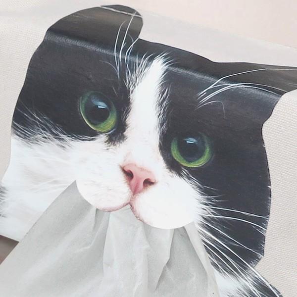 ティッシュケース ねこのティッシュケース ねこのしっぽ （ ねこ ネコ