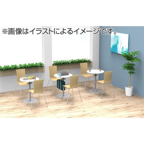 （法人限定） オフィスチェア　プライウッドチェア　4脚セット　シンプル　チェア　イス　オフィス用 （ 椅子 オフィス スタッキング )_6