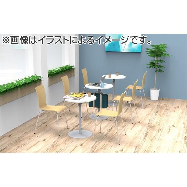 （法人限定） オフィスチェア　プライウッドチェア　4脚セット　シンプル　チェア　イス　オフィス用 （ 椅子 オフィス スタッキング )_7