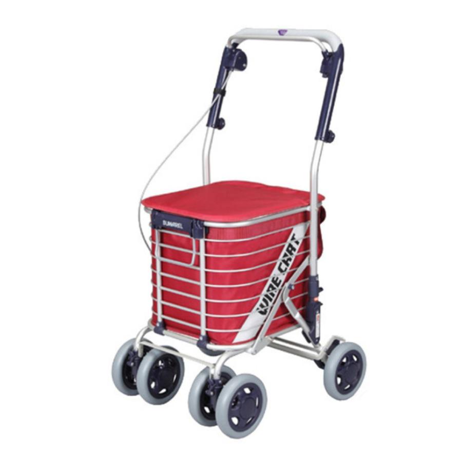 Uber（ユーバ） ショッピングカート ワイヤーカート スワレル バッグ