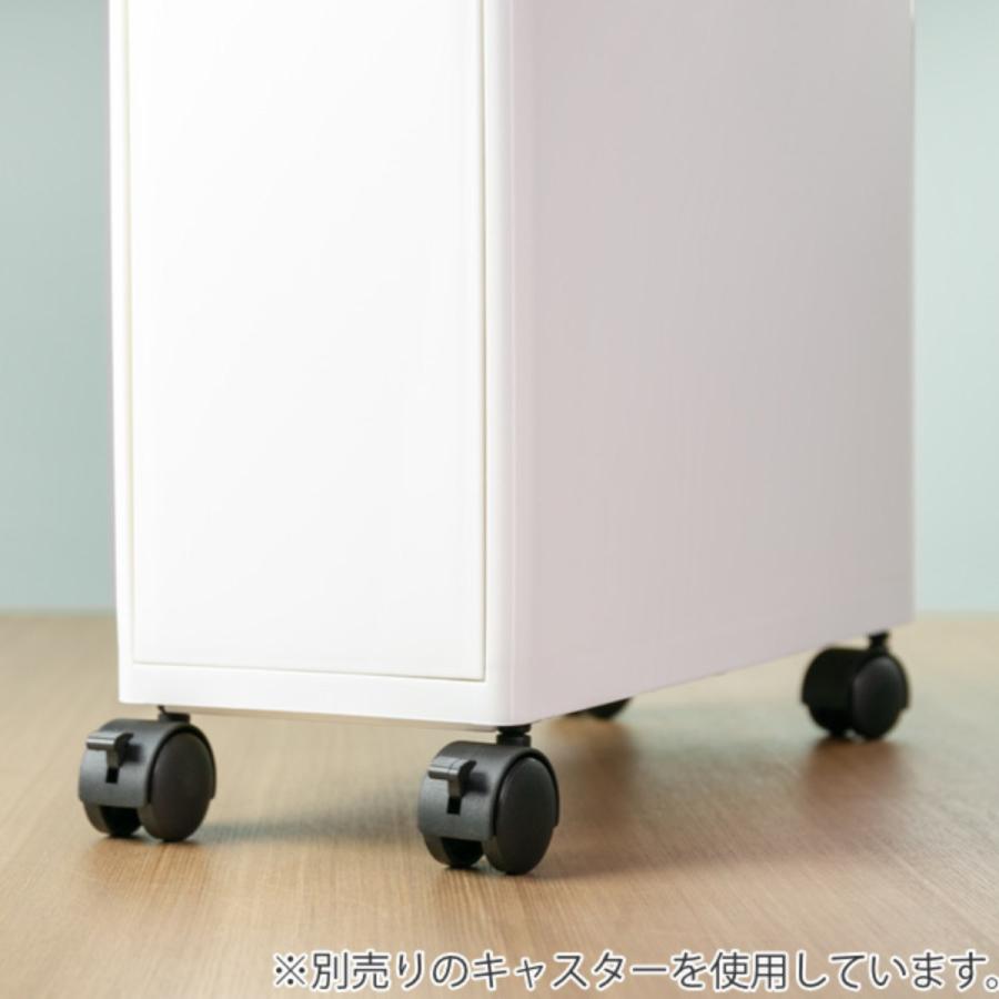 ゴミ箱 27L 3段 幅14cm スーパースリム 分別引き出しステーション （ ごみ箱 27リットル 9L 3分別 キッチン 省スペース スリム 隙間収納 引出し ）｜interior-palette｜14