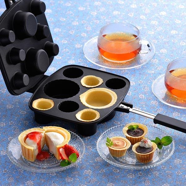 カップケーキメーカー 型 ガス火専用 レシピ付 日本製 タイガー