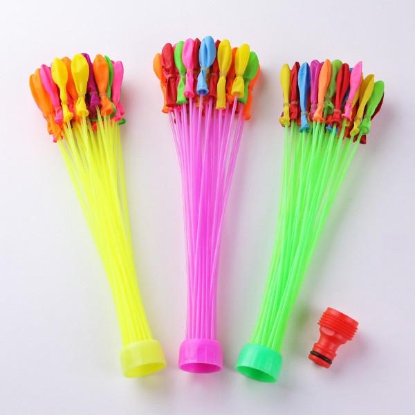 水風船 Neoカラフルウォーターバルーン 37個 3セット 一気に作れる おもちゃ 水遊び アウトドア インテリアパレットヤフー店 通販 Yahoo ショッピング