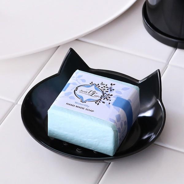 ソープディッシュ ネコ 石鹸トレイ 石鹸置き ソープトレイ ソープトレー 税込