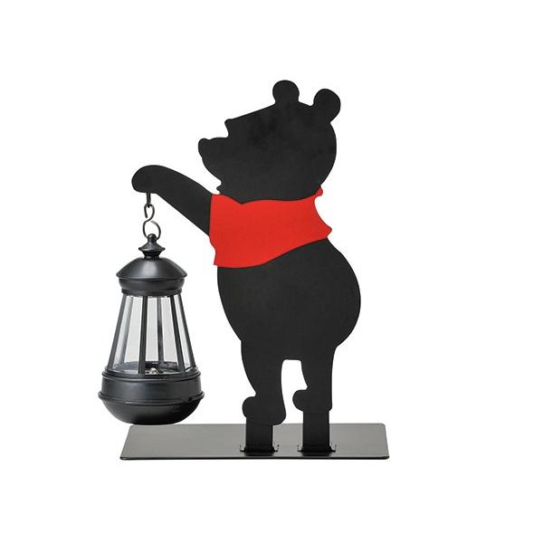ディズニー くまのプーさん センサー付 インテリア ガーデン ランタンライト Disney（ディズニー） ソーラーライト くまのプーさん LEDライト 光