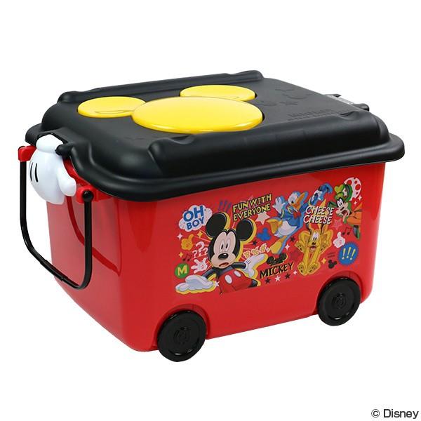 Disney（ディズニー） おもちゃ箱 収納ボックス ミッキーマウス ふた