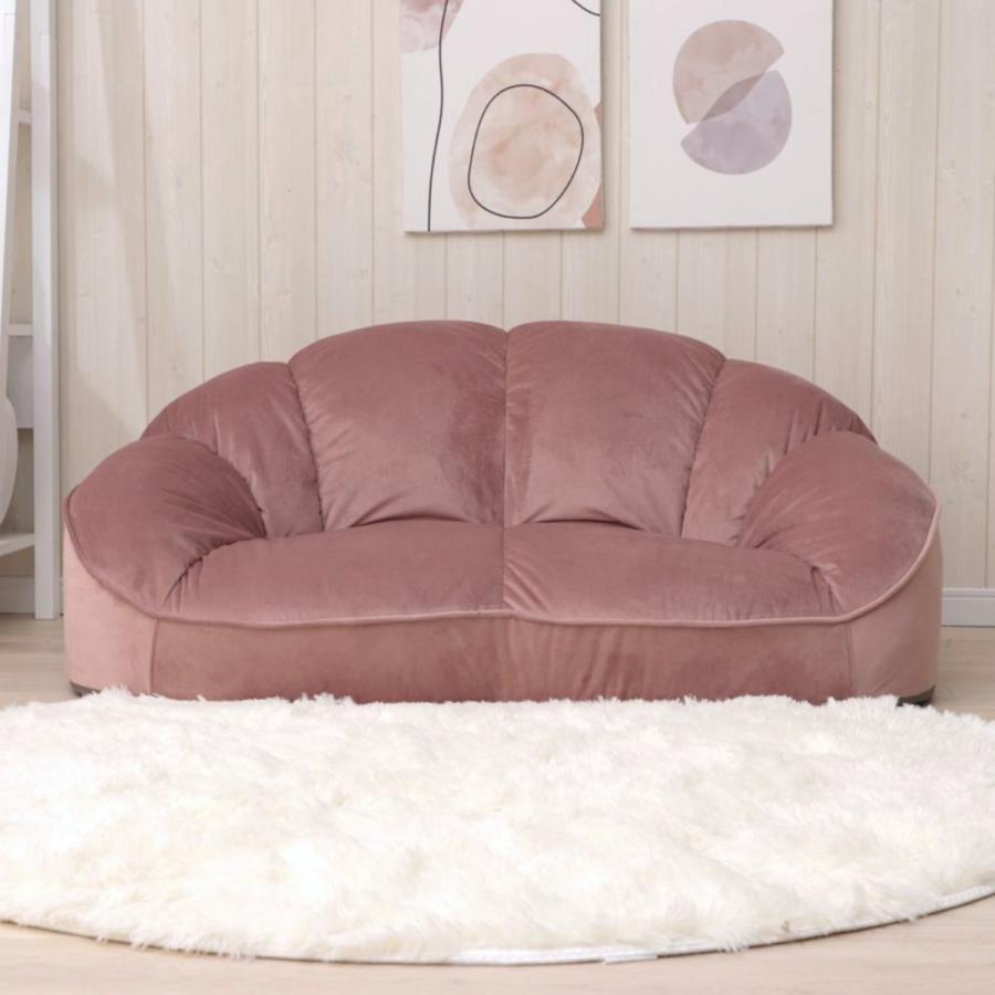 セルタン ローソファー 2人掛け クロワッサン （ ソファ ソファー 二人