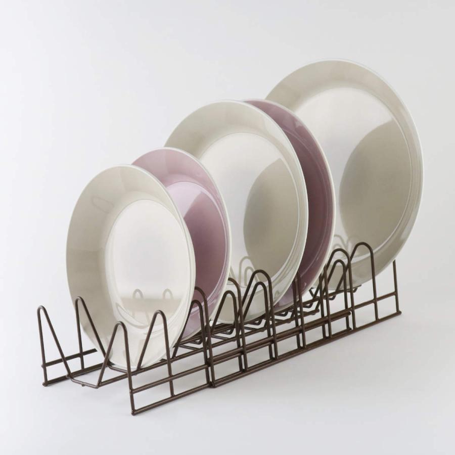 ディッシュスタンド 伸縮お皿収納ラック （ 伸縮 ディッシュラック お