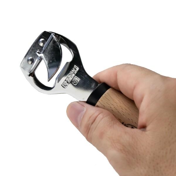 サンクラフト（SUNCRAFT） 缶切り 栓抜き モクハウス ステンレス製