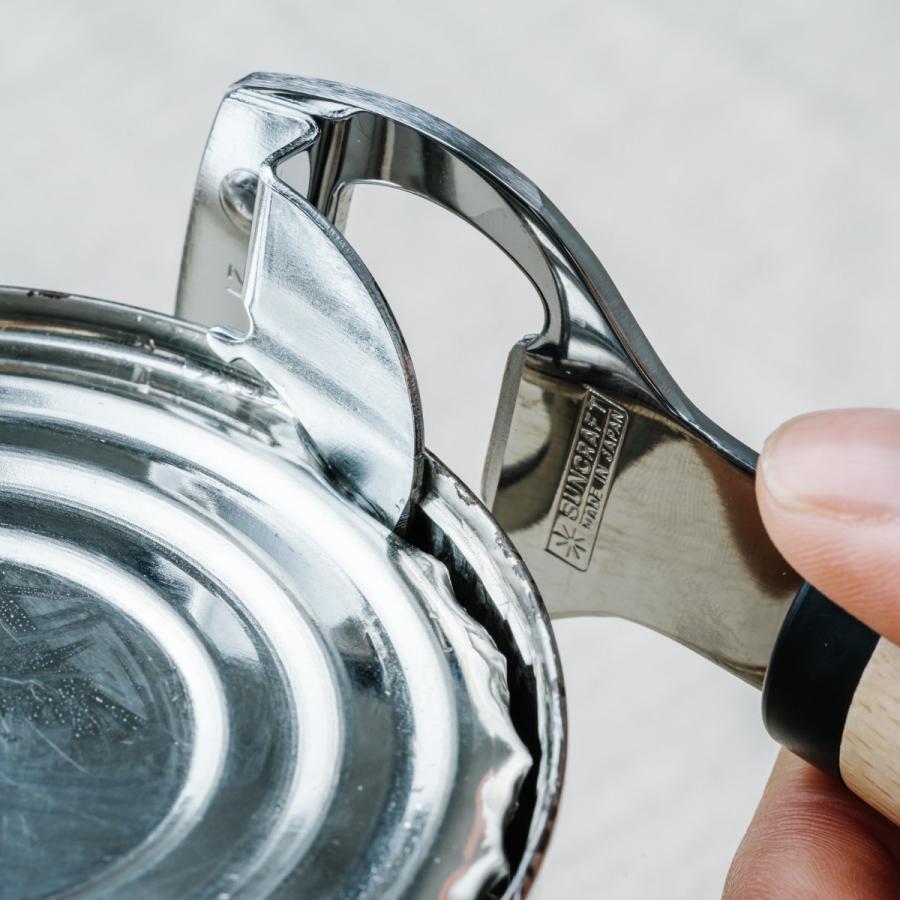 サンクラフト（SUNCRAFT） 缶切り 栓抜き モクハウス ステンレス製