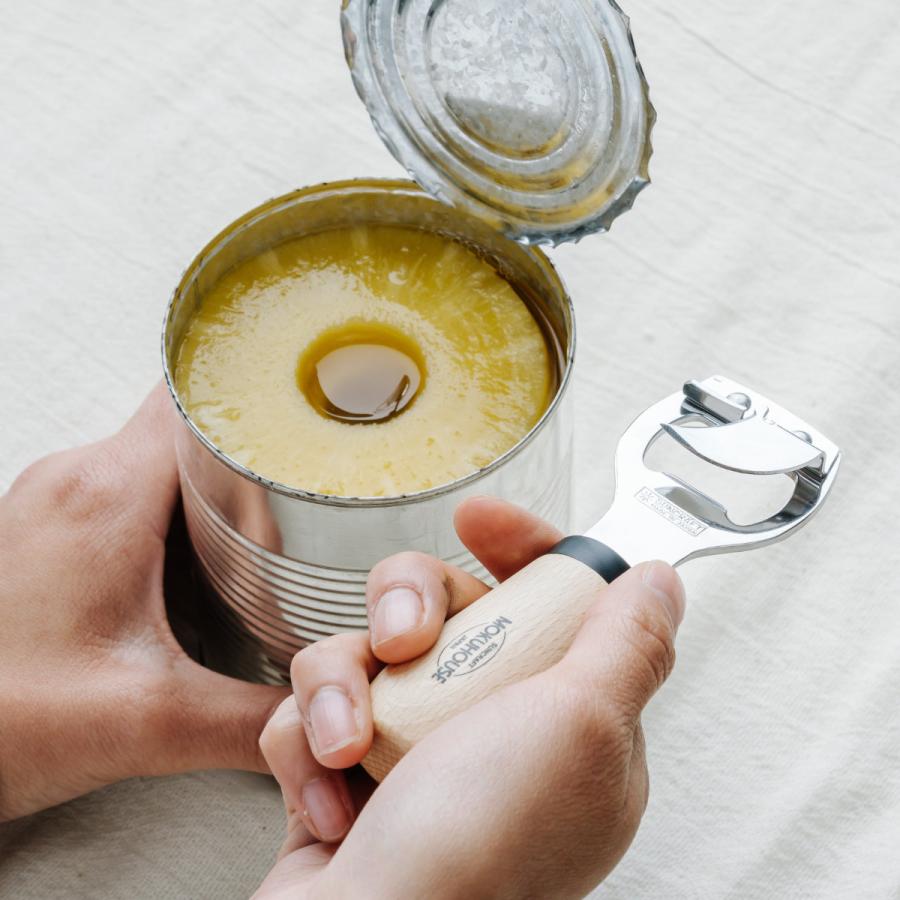 サンクラフト（SUNCRAFT） 缶切り 栓抜き モクハウス ステンレス製