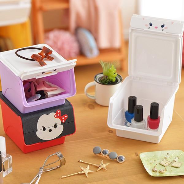 Disney（ディズニー） 小物入れ 幅11×奥行13×高さ9cm ツムツム